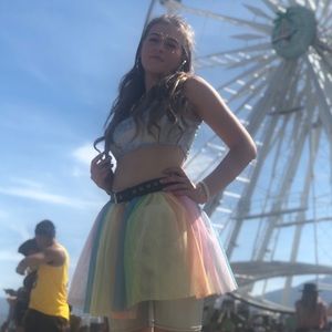 Rainbow skirt